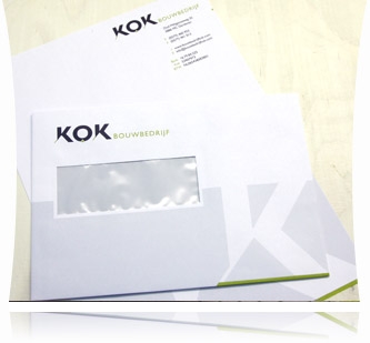 Drukwerk Bouwbedrijf Kok